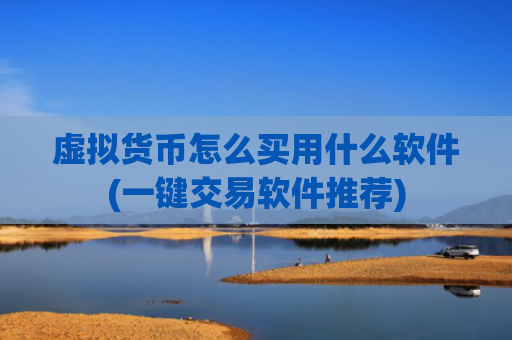 虚拟货币怎么买用什么软件(一键交易软件推荐)