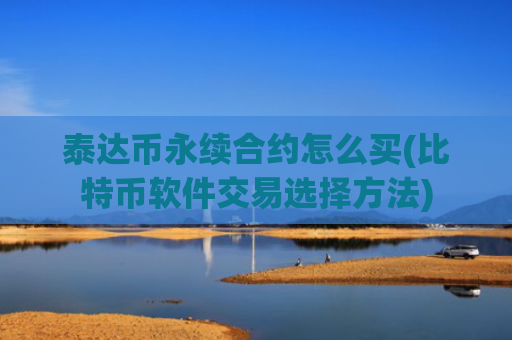 泰达币永续合约怎么买(比特币软件交易选择方法)