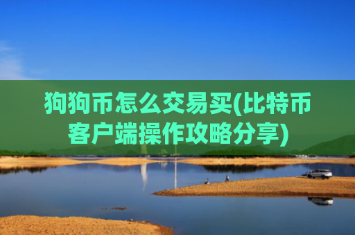 狗狗币怎么交易买(比特币客户端操作攻略分享)