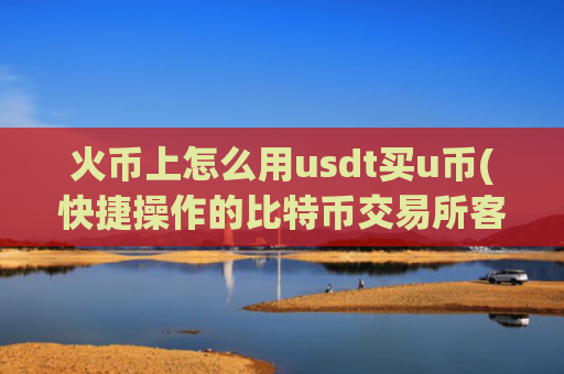 火币上怎么用usdt买u币(快捷操作的比特币交易所客户端)
