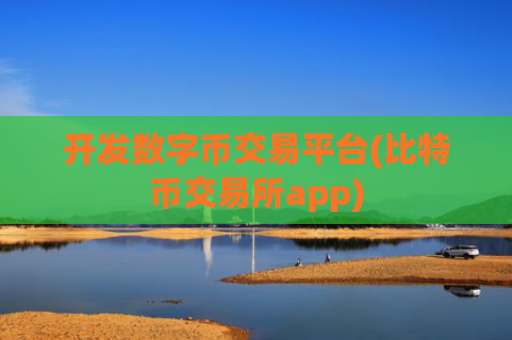 开发数字币交易平台(比特币交易所app)