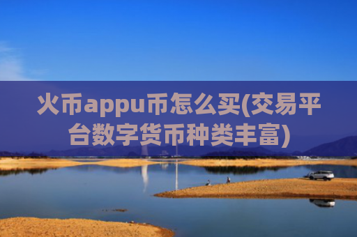 火币appu币怎么买(交易平台数字货币种类丰富)