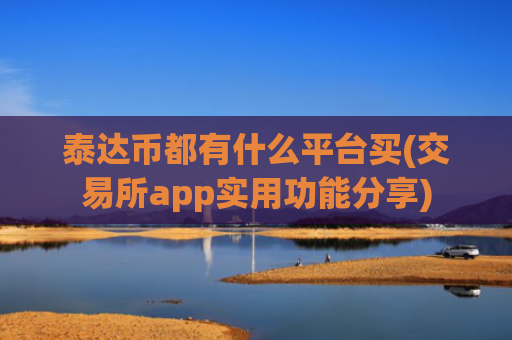 泰达币都有什么平台买(交易所app实用功能分享)