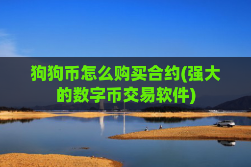 狗狗币怎么购买合约(强大的数字币交易软件)