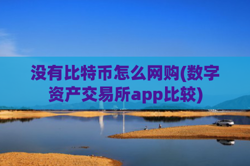 没有比特币怎么网购(数字资产交易所app比较)