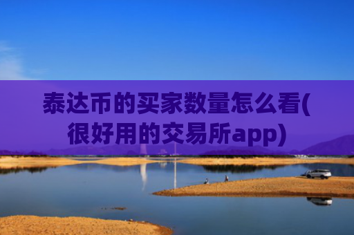 泰达币的买家数量怎么看(很好用的交易所app)