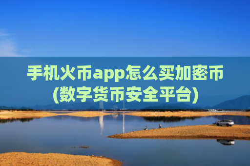 手机火币app怎么买加密币(数字货币安全平台)