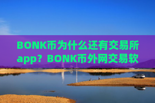 BONK币为什么还有交易所app？BONK币外网交易软件
