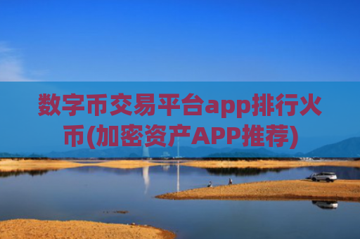 数字币交易平台app排行火币(加密资产APP推荐)