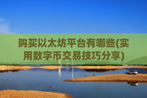 购买以太坊平台有哪些(实用数字币交易技巧分享)