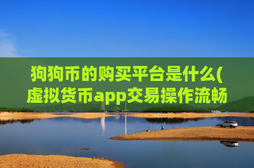 狗狗币的购买平台是什么(虚拟货币app交易操作流畅)