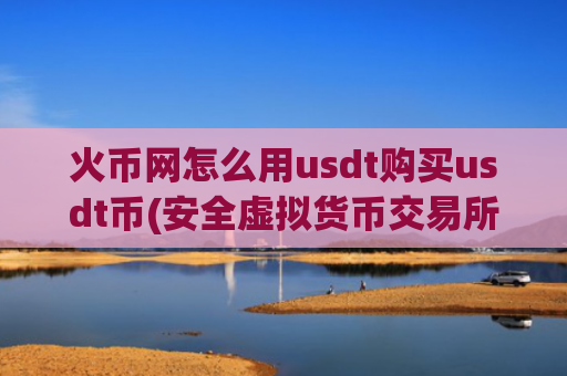 火币网怎么用usdt购买usdt币(安全虚拟货币交易所)