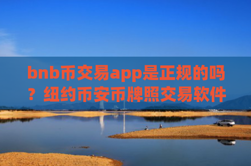 bnb币交易app是正规的吗？纽约币安币牌照交易软件下载