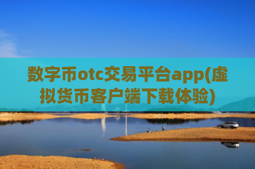 数字币otc交易平台app(虚拟货币客户端下载体验)