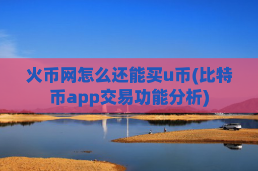火币网怎么还能买u币(比特币app交易功能分析)