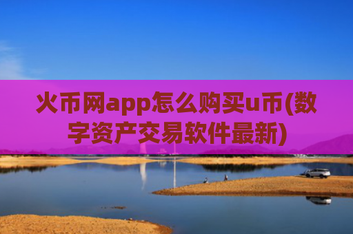火币网app怎么购买u币(数字资产交易软件最新)
