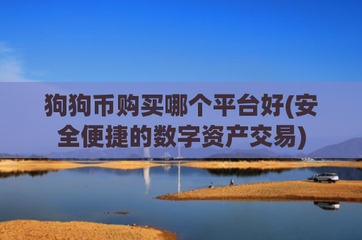 狗狗币购买哪个平台好(安全便捷的数字资产交易)