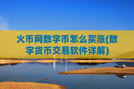 火币网数字币怎么买涨(数字货币交易软件详解)