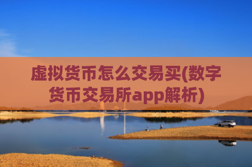 虚拟货币怎么交易买(数字货币交易所app解析)