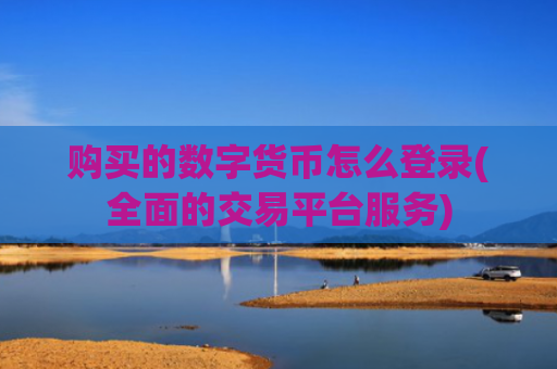 购买的数字货币怎么登录(全面的交易平台服务)