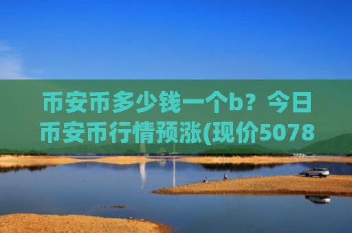 币安币多少钱一个b?今日币安币行情预涨(现价5078.35元)
