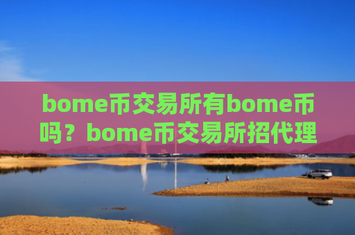 bome币交易所有bome币吗？bome币交易所招代理