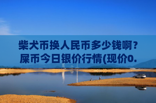 柴犬币换人民币多少钱啊？屎币今日银价行情(现价0.0001962元)