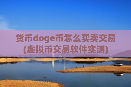 货币doge币怎么买卖交易(虚拟币交易软件实测)