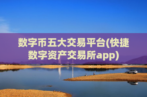 数字币五大交易平台(快捷数字资产交易所app)