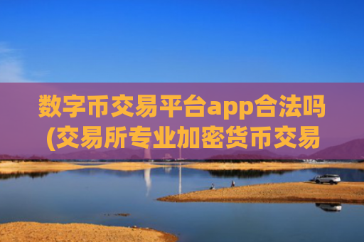 数字币交易平台app合法吗(交易所专业加密货币交易)