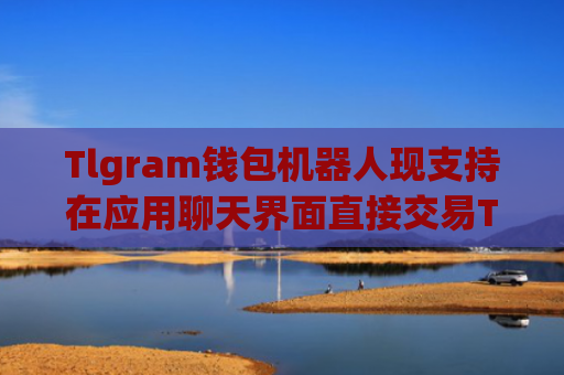 Tlgram钱包机器人现支持在应用聊天界面直接交易TON代币