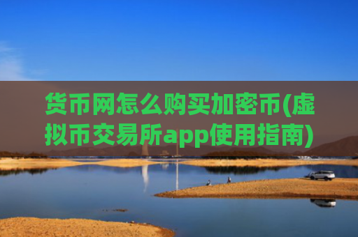 货币网怎么购买加密币(虚拟币交易所app使用指南)