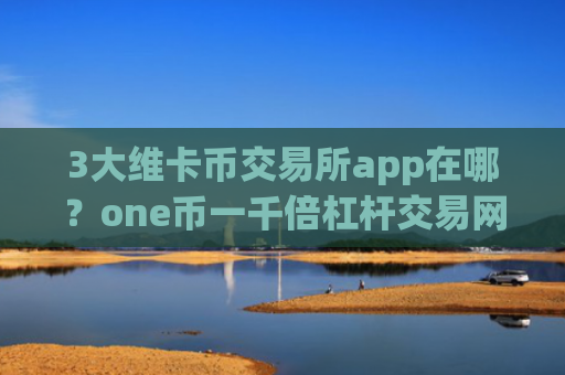 3大维卡币交易所app在哪？one币一千倍杠杆交易网站