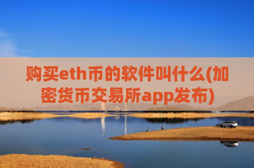 购买eth币的软件叫什么(加密货币交易所app发布)