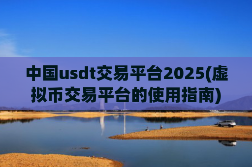 中国usdt交易平台2025(虚拟币交易平台的使用指南)