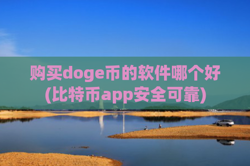 购买doge币的软件哪个好(比特币app安全可靠)