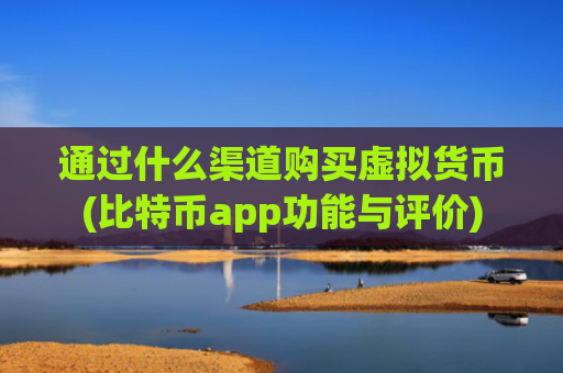通过什么渠道购买虚拟货币(比特币app功能与评价)