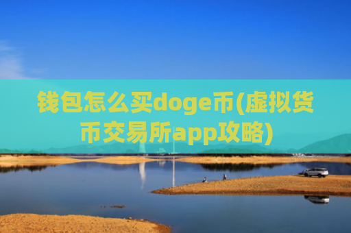 钱包怎么买doge币(虚拟货币交易所app攻略)