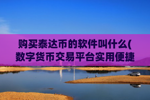 购买泰达币的软件叫什么(数字货币交易平台实用便捷)