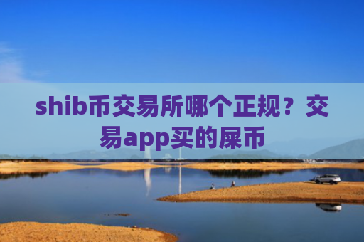 shib币交易所哪个正规?交易app买的屎币
