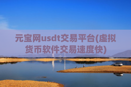 元宝网usdt交易平台(虚拟货币软件交易速度快)