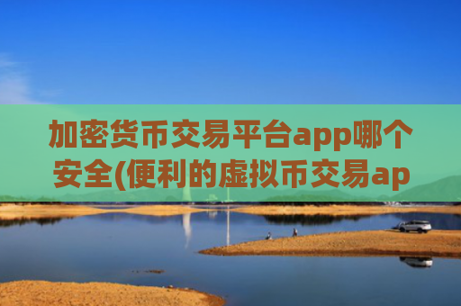 加密货币交易平台app哪个安全(便利的虚拟币交易app)