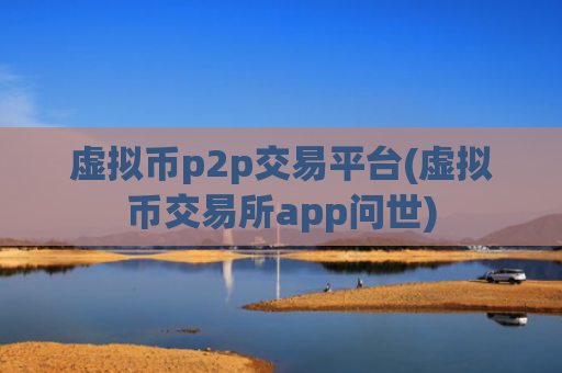 虚拟币p2p交易平台(虚拟币交易所app问世)