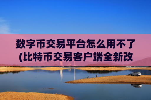 数字币交易平台怎么用不了(比特币交易客户端全新改版)