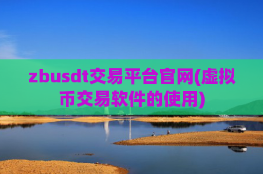 zbusdt交易平台官网(虚拟币交易软件的使用)