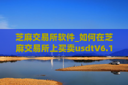 芝麻交易所软件_如何在芝麻交易所上买卖usdtV6.1.19
