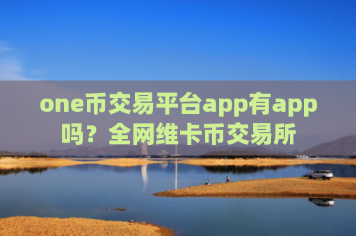 one币交易平台app有app吗？全网维卡币交易所