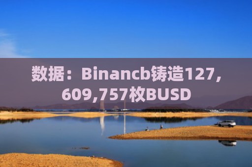 数据:Binancb铸造127,609,757枚BUSD