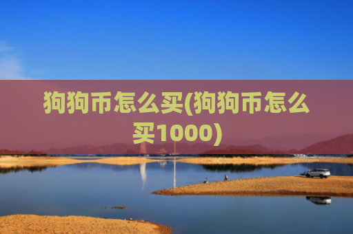 狗狗币怎么买(狗狗币怎么买1000)
