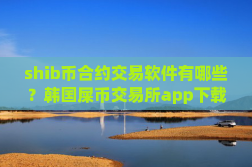 shib币合约交易软件有哪些？韩国屎币交易所app下载排名